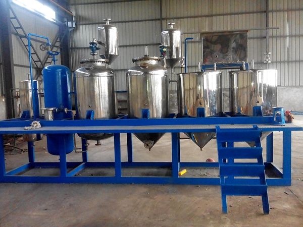 10吨植物油精炼设备